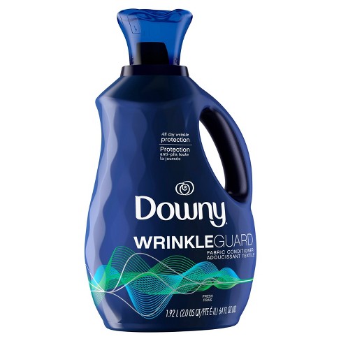 Downy Wrinkle Guard Liquid Fabric Softener And Conditioner Fresh 64 Fl Oz Target