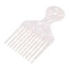 Unique Bargains Plastic Wide Tooth Hair Pick Comb 4.8" - image 3 of 4