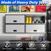 TinyHomie Heavy Duty Wall Storage Cabinet with Sliding Up-Flip Door Floating Tool Cabinet for Kitchen, Basement, Warehouse - 4 of 4