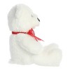 Aurora Small Bear Cuddly Stuffed Animal White 8" - image 3 of 4