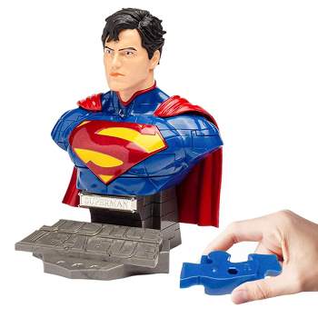 Eaglemoss Limited DC Superman 72 Piece 3D Jigsaw Puzzle | Solid Color