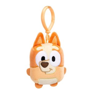 Bluey 4.5" Inch Mini Plush Backpack Clip Toy, Bingo - 1 of 3
