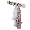 Phiestina Wall-Mounted Farmhouse Coat Rack with 5 Standard Hooks - 4 of 4