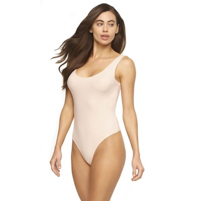 Felina Women's Blissful Bodysuit  4-way Stretch (sugar Baby, L/xl