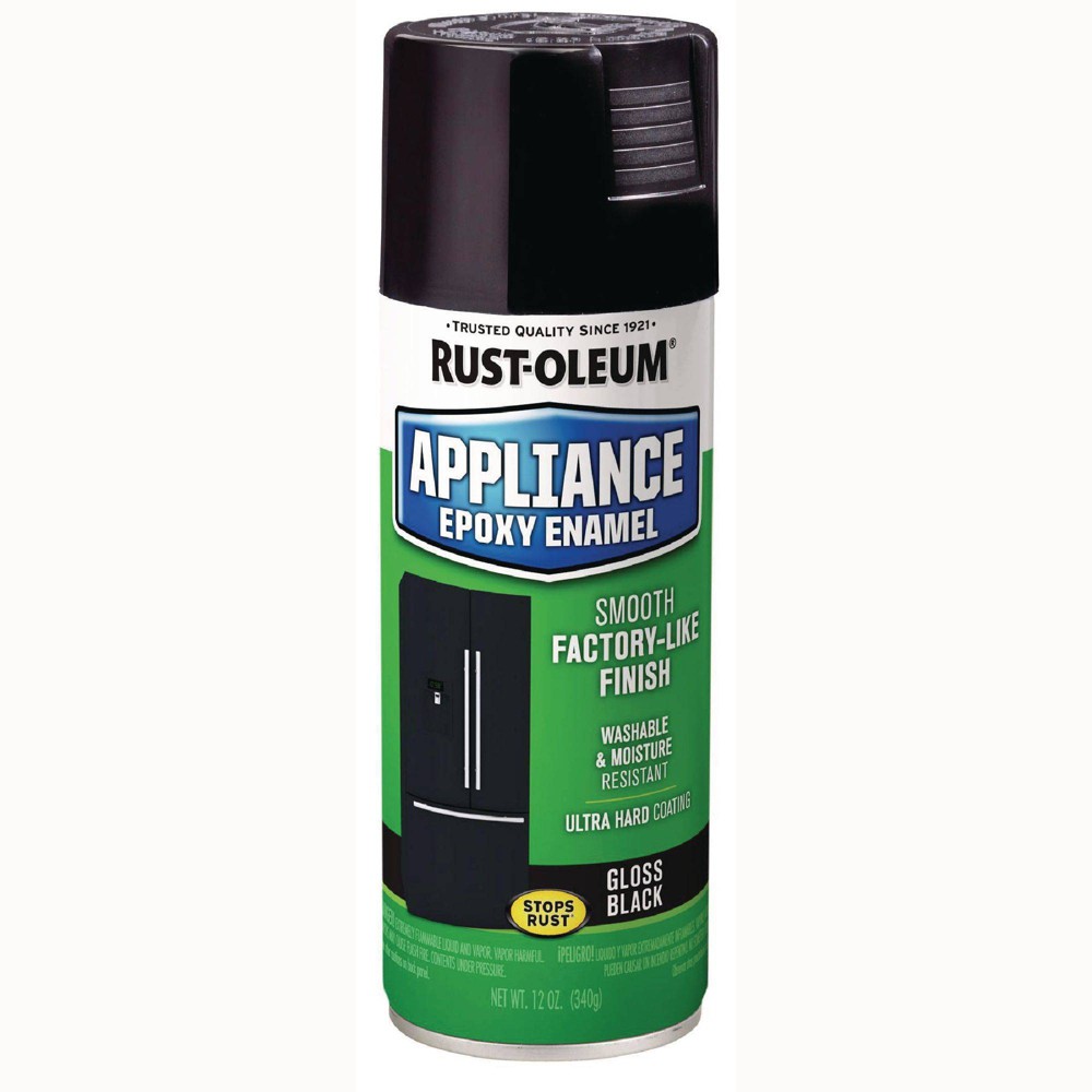 Rust-Oleum 12oz Appliance Epoxy Spray Paint Gloss Black