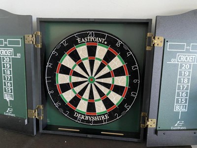 Eastpoint Derbyshire Dartboard & Cabinet Set : Target