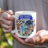 Artistic New Jersey State Themes and Landmarks Mug (Non-Custom Only)| OrnamentallyYou - 3 of 4