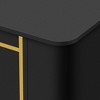 Sapphtopaz Modern TV Stand for TVs Entertainment Center Console Table with Shelves and Storage Cabinets TV Stands for Living Room - 4 of 4