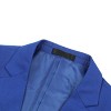 Cloudstyle Men's Suit Jacket One Button Slim Fit Sport Coat Daily Black Blazer - 4 of 4