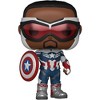 Funko POP Marvel: Falcon and The Winter Soldier - Captain America Vinyl Figure #814 #51630 - 2 of 3