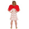 HalloweenCostumes.com Girl's Cutie Cupid Costume for Kids | Valentine's Day Costume - 2 of 4