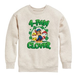 Boys' - Nickelodeon - Paw Patrol Graphic Long Sleeve Fleece Sweatshirt - 1 of 4