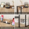 Boersma Twin Size Fluted Headboard with Outlets, Wall Mount Wood Headboard with Storage, Height Adjustable, Storage Rack, Sturdy and Stable - 4 of 4