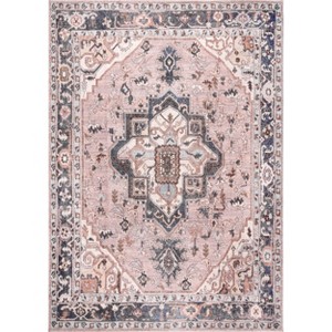nuLOOM Sasha SpinClean Machine Washable Stain-Resistant Area Rug - 1 of 4
