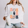 Simply Sage Market S.W.Smiley Mom Stacked Smiley Faces Lightweight Garment Dyed Sweatshirt - 2 of 4