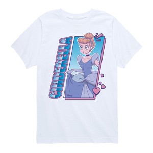 Boys' - Disney - Cinderella Anime Short Sleeve Graphic T-Shirt - 1 of 4