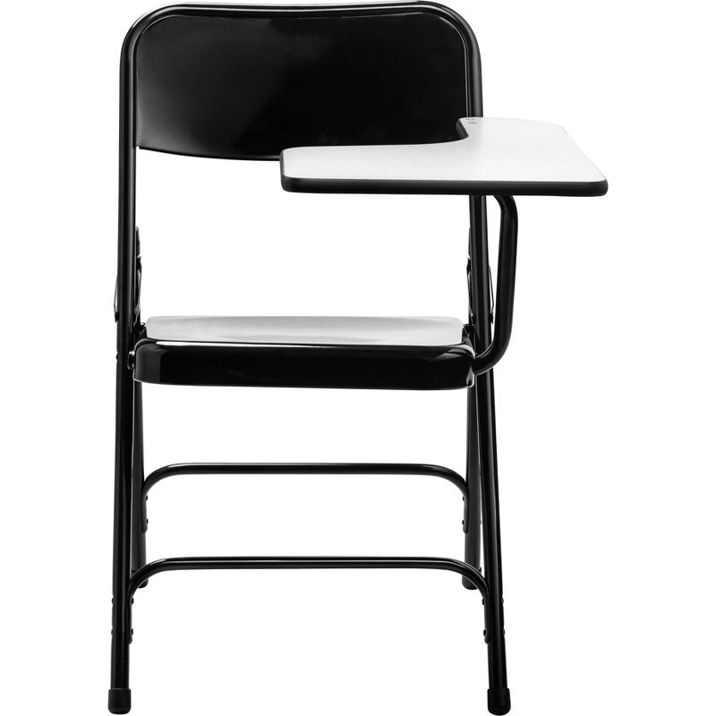 2pk Tablet Arm Folding Chair Black- Hampden Furnishings, 4 of 10