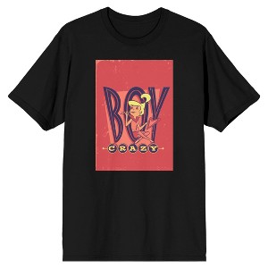 Jetsons Boy Crazy Judy Jetson Men's Black T-shirt - 1 of 1