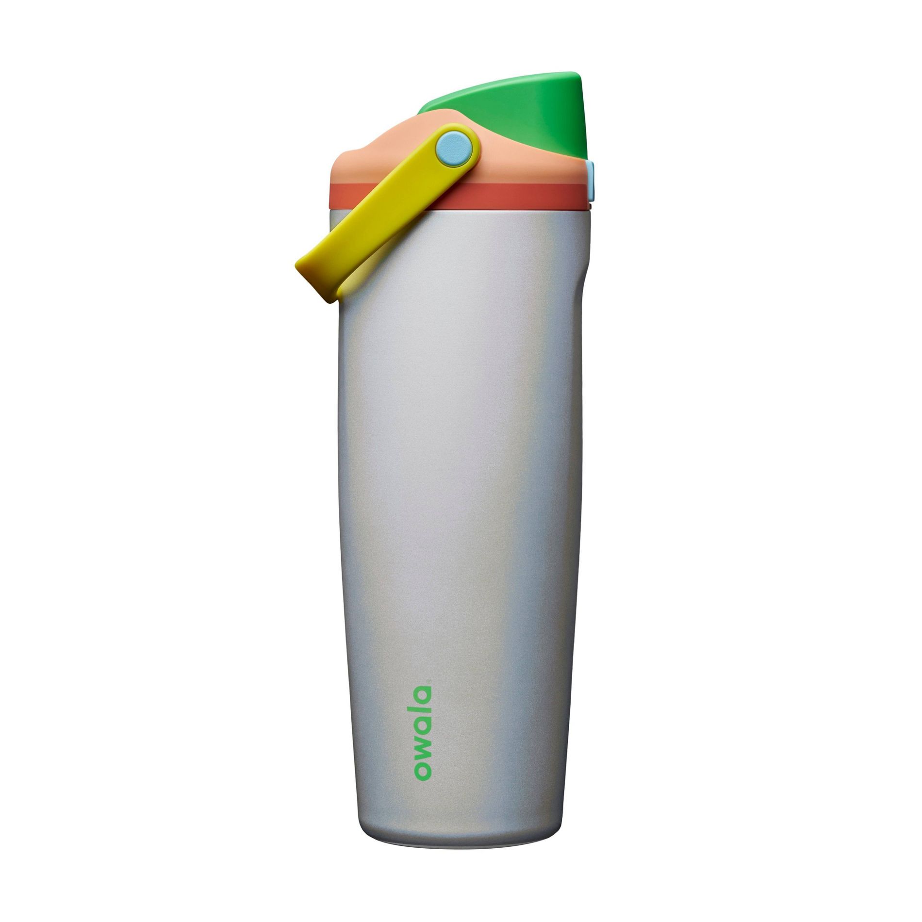 Owala 30 fl oz Stainless Steel Bucket Handle FreeSip Insulated Straw Tumbler Water Bottle - Opal Dream