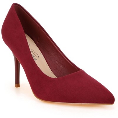 London Rag Womens Cassiopa Pointed-Toe Stiletto Pumps 5 : Target
