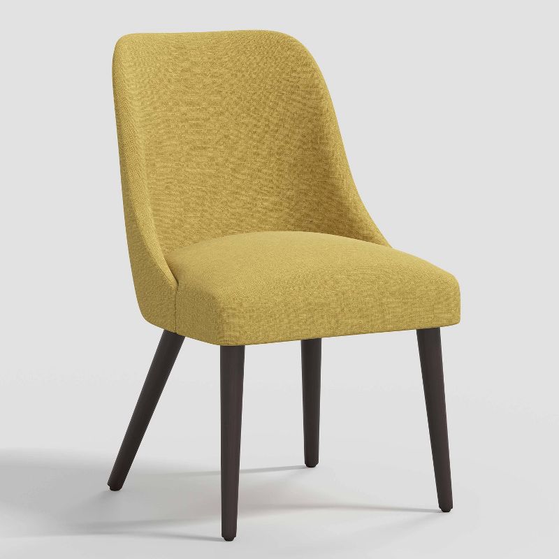 Geller Modern Dining Chair in Textured Linen Zuma - Threshold™, 1 of 9