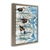 Stupell Industries Rockhampton Sandpipers Beach Ripples, 18" x 18" - 3 of 4