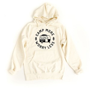 Simply Sage Market Women's Graphic Hoodie Camp More Worry Less Camper - 1 of 2