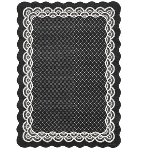 Modern Machine Washable Area Rug for Living Room Bedroom Rug Non Slip Non Shedding Low Pile Indoor Carpet Foldable Soft Floor Rugs for Kitchen Office - 1 of 4