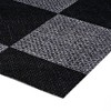 6' x 8' Sisal Outdoor Rug Black/Gray - Foss Floors: Fade & Water Resistant, Machine Made Polyester - 2 of 4