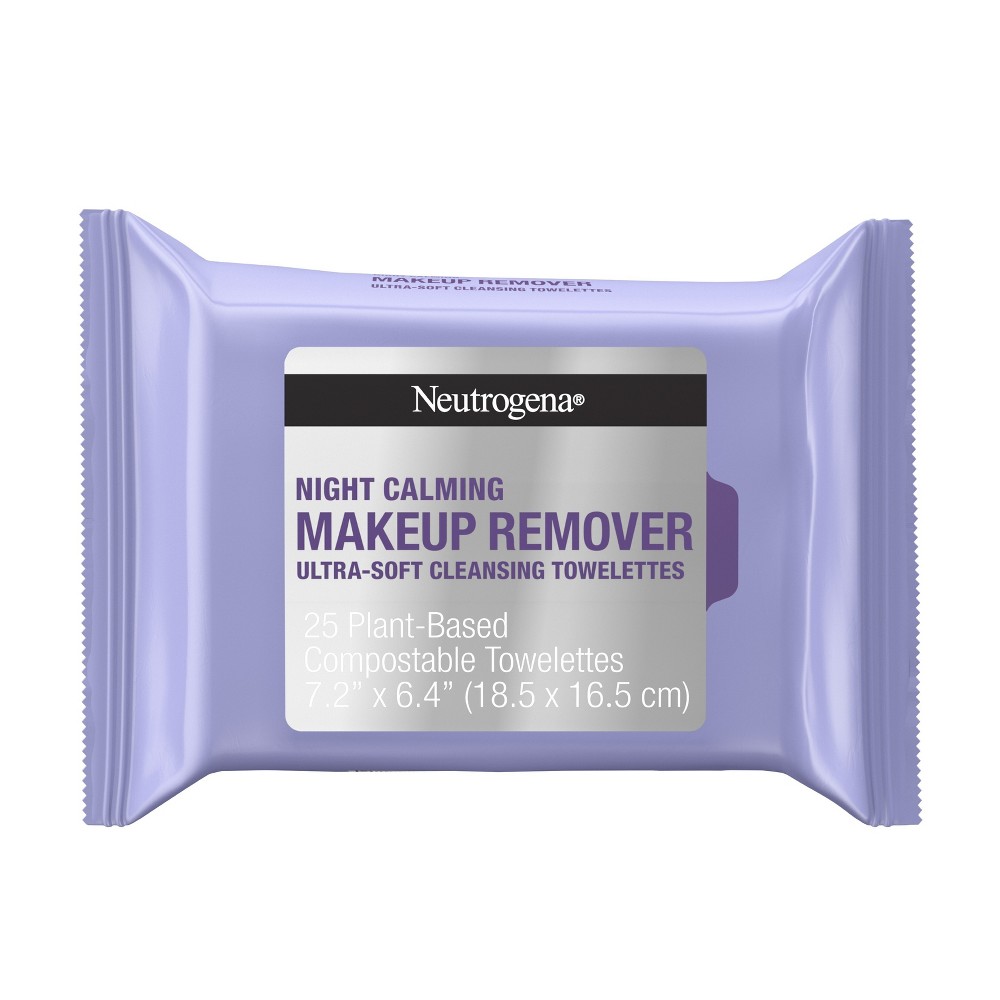 Photos - Cream / Lotion Neutrogena Facial Cleansing Makeup Remover Towelettes - 25ct 