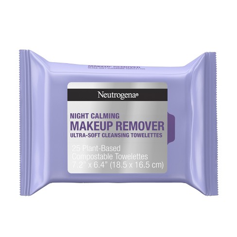 Neutrogena Makeup Remover Night Calming Cleansing Towelettes - 25ct - image 1 of 4