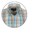 Gioberti Boy's Long Sleeve Button Down Plaid Checkered Shirt - 2 of 3