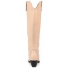 Journee Signature Extra Wide Calf Women's Genuine Leather Pryse Boot - 3 of 4