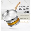 KOCH SYSTEME CS Stainless Steel Pots and Pans Set,Professional Cookware Set Pots and Pans Set with Cool-Touch Bakelite Handles - 3 of 4