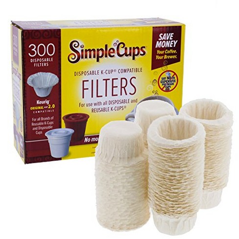 Disposable k outlet cup filters