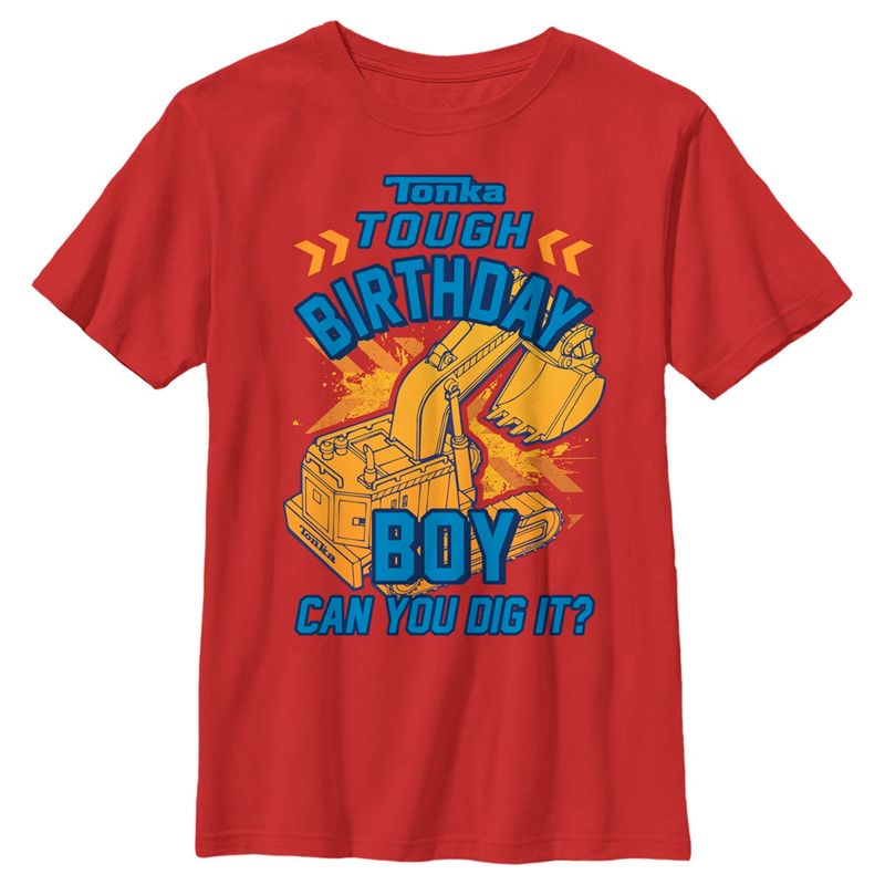 Boy's Tonka Birthday Boy T-Shirt, 1 of 5