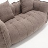 PAGED Modern Bean Bag Chair with Armrests, High-Resilience Lazy Sofa for 2 People, Comfy Chair for Reading, Watching TV - 4 of 4