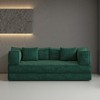 Whisen 78.8" Modular Sectional Sofa Bed - Convertible, Pudding Block, Floor Standing, Arm Comfort, Compression Packaging - 2 of 4