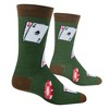 Crazy Socks, Games, Checkers, Poker, Ping Pong, Cards & More, Colorful Fun Socks - 3 of 4
