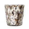 JUJABU Set of 4 Scented Joy Candles with Earl Grey Scent and Textured Glass Jars - 4 of 4