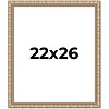 PosterPalooza | 22x26 Modern Bamboo Picture Frame, UV Acrylic, 5 Finishes - 2 of 4