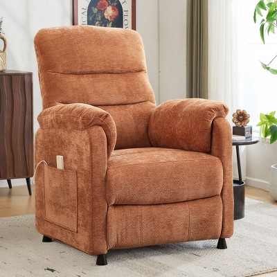 Dolonm Power Recliner Chair with Position Memory, 7-Zone Body Support & Plush Chenille Fabric, for Living Room, Office & Bedroom