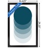 Trends International Tina Lavoie - Blue Sunrise II Framed Wall Poster Prints - 3 of 4