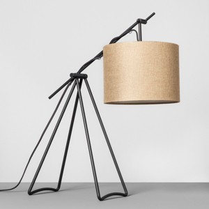 Charcoal Tripod Table Lamp - Hearth & Hand with Magnolia