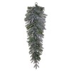 Vickerman Artificial Frosted Douglas Fir Teardrop - 4 of 4