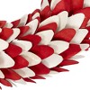 Northlight Layered Wood Americana Stars and Stripes Wreath - 15" - 3 of 4
