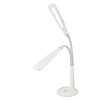 14" Desk Gooseneck Desk Lamp White (Includes LED Light Bulb) - OttLite: ETL Listed, Touch Sensor, Modern Style - 3 of 3