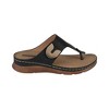 GC Shoes Sam Hardware Comfort Slide Flat Sandals - 2 of 4