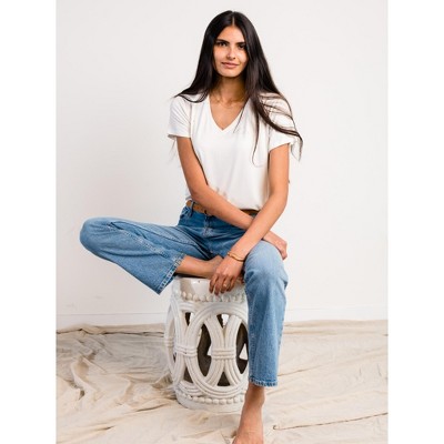 ABLE Women's Meghan Drapey V-Neck Tee