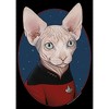 Men's Star Trek: The Next Generation Captain Jean Luc Picard Cat Pull Over Hoodie - 2 of 4